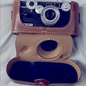 Argus C3 Film Camera with case